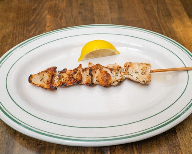 Chicken Souvlaki.