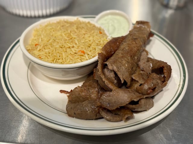 Gyro Platter.