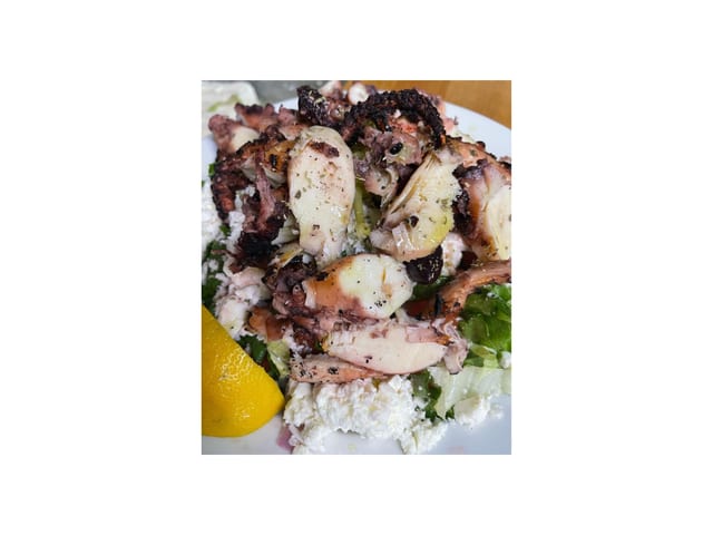 Grilled Octopus Salad.